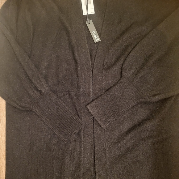 David Bitton Buffalo Celia Black Open Oversized Cardigan - Picture 7 of 11